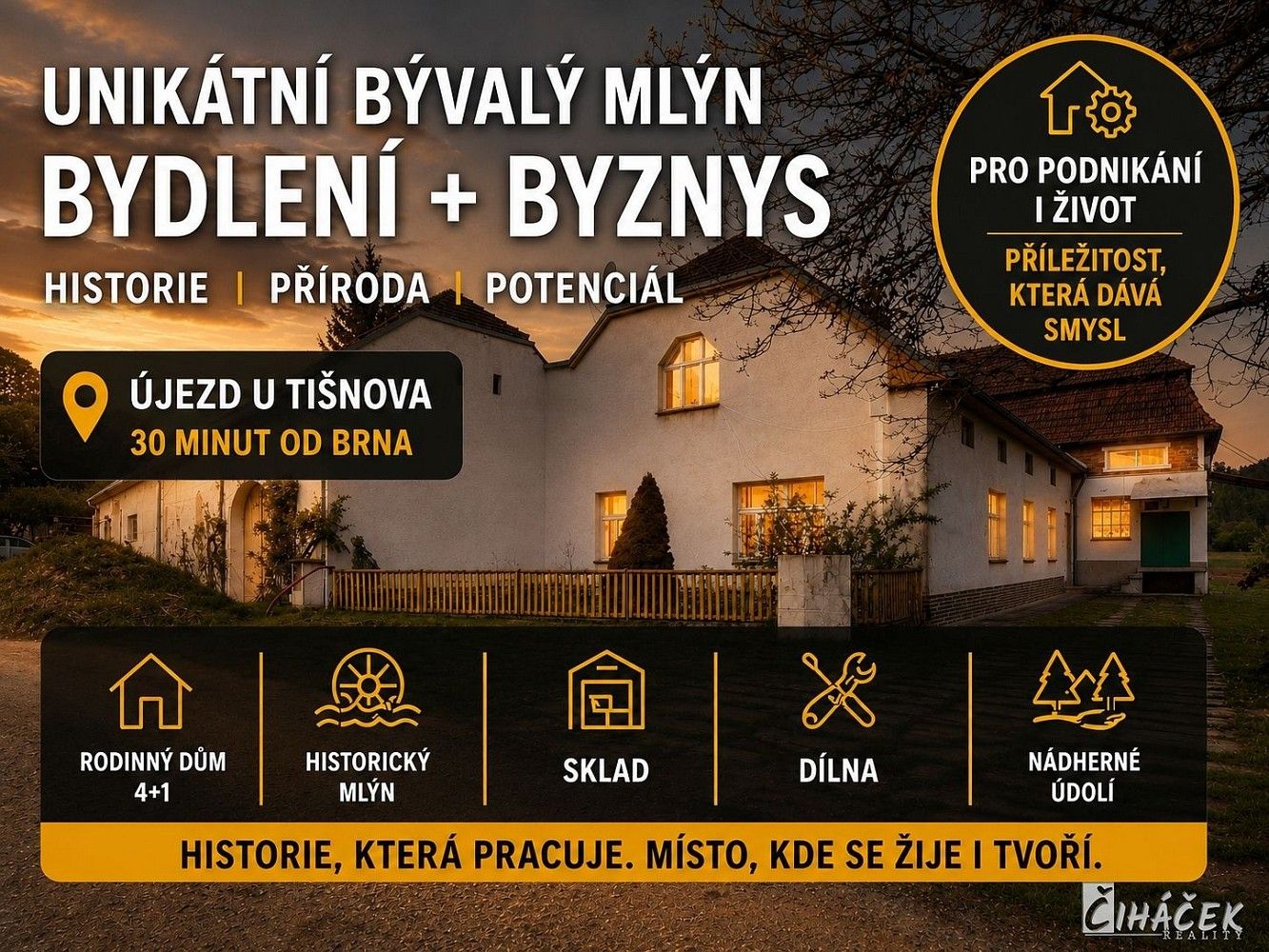 Ostatní, Újezd u Tišnova, okres Brno-venkov, 141 m² - 2