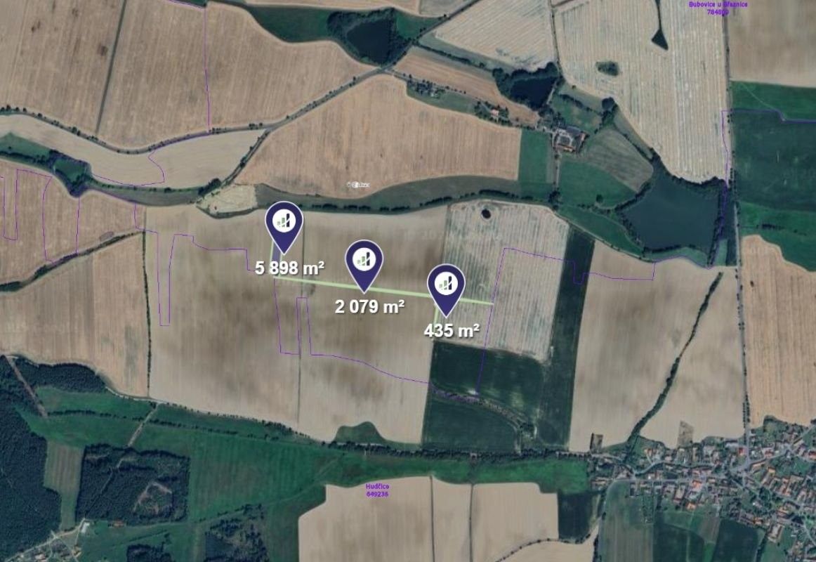 Prodej zemědělský pozemek - Volenice, 1 991 m²