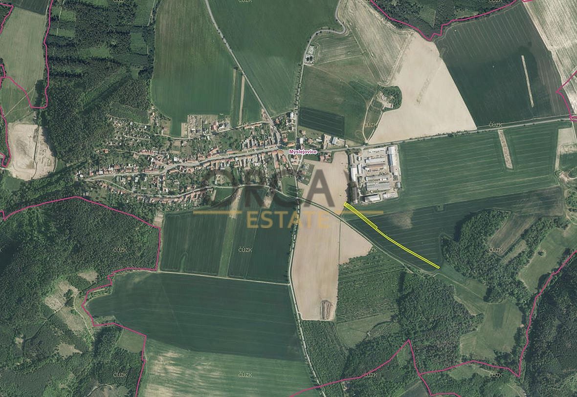 Prodej zemědělský pozemek - Myslejovice, okres Prostějov, Olomoucký kraj - 2