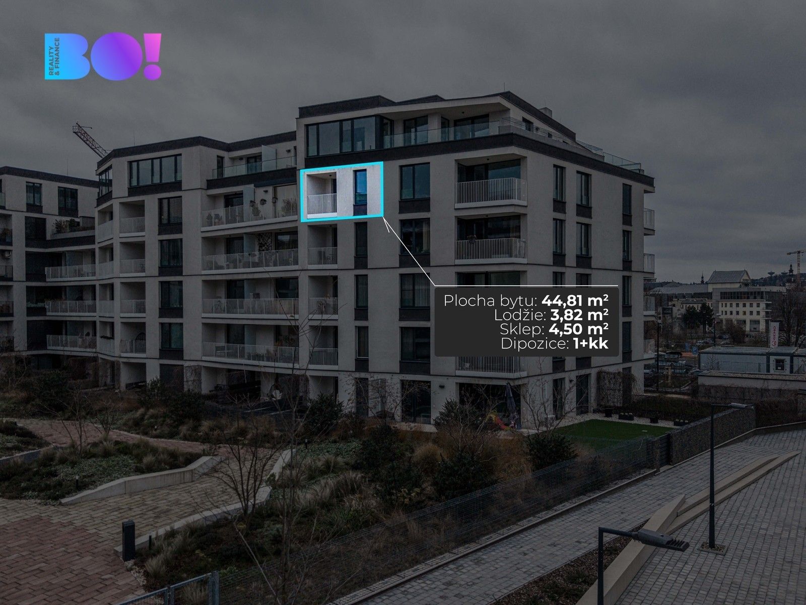 1+kk, F. X. Riepla, Ostrava, 45 m²