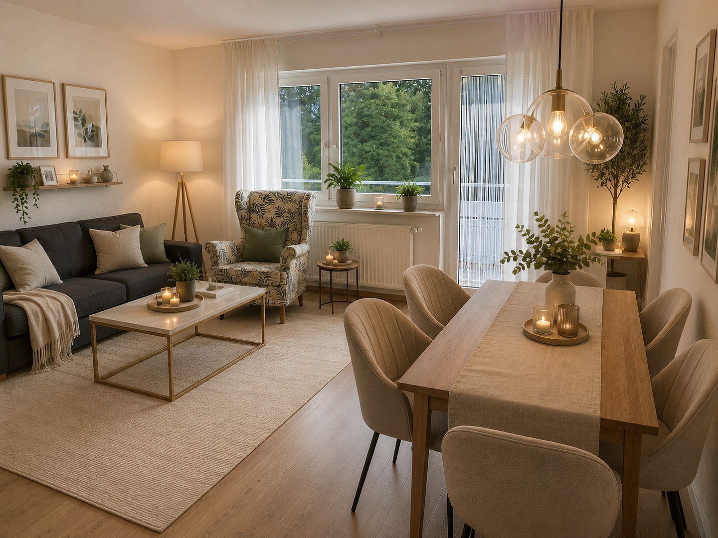 3+1, Glaserweg 10, , Bavorsko, 75 m² - 1