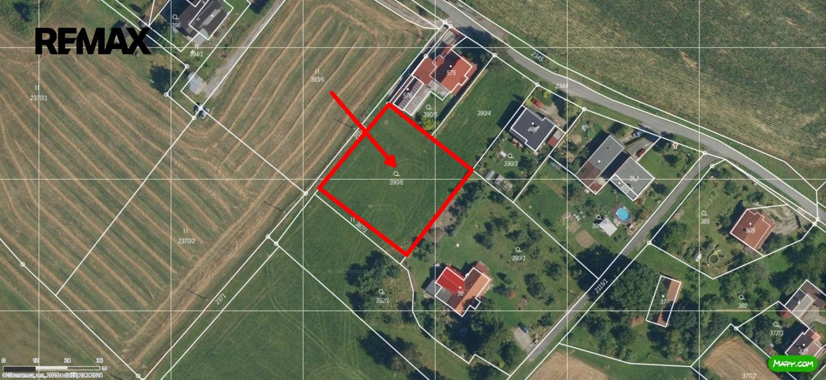 Pozemky pro bydlení, Ropice, 1 676 m² - 1