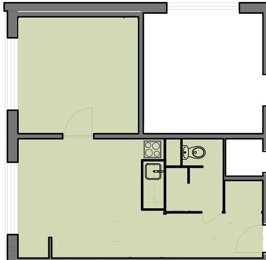 Pronájem byt 1+1 - Brno, 612 00, 35 m²