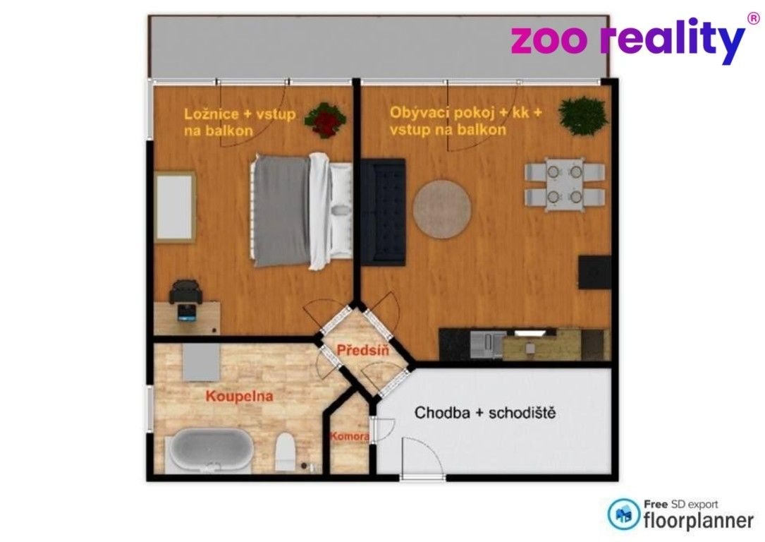 Prodej byt 2+kk - Velká Úpa, Pec pod Sněžkou, 46 m²