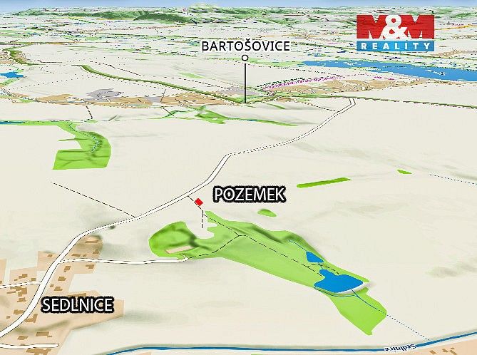 Prodej zemědělský pozemek - Bartošovice, okres Nový Jičín, Moravskoslezský kraj - 5