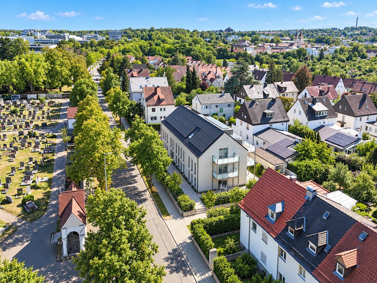Pronájem byt 1+1 - Universitätsstraße 36 Regensburg Kumpfmühl-Ziegetsdorf-Neuprüll Bayern 93053, 31 m² - 5