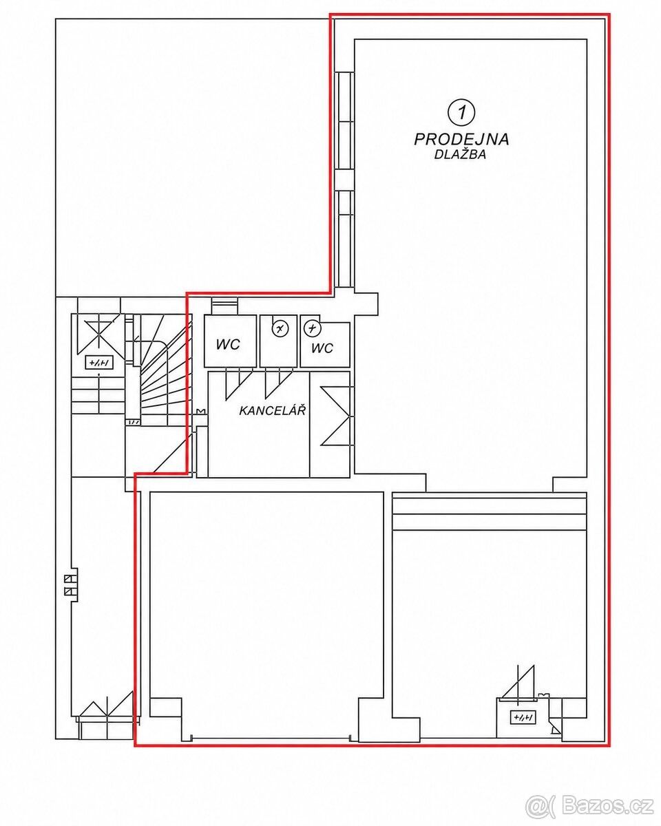 Obchodní prostory, České Budějovice, 370 06 - 2