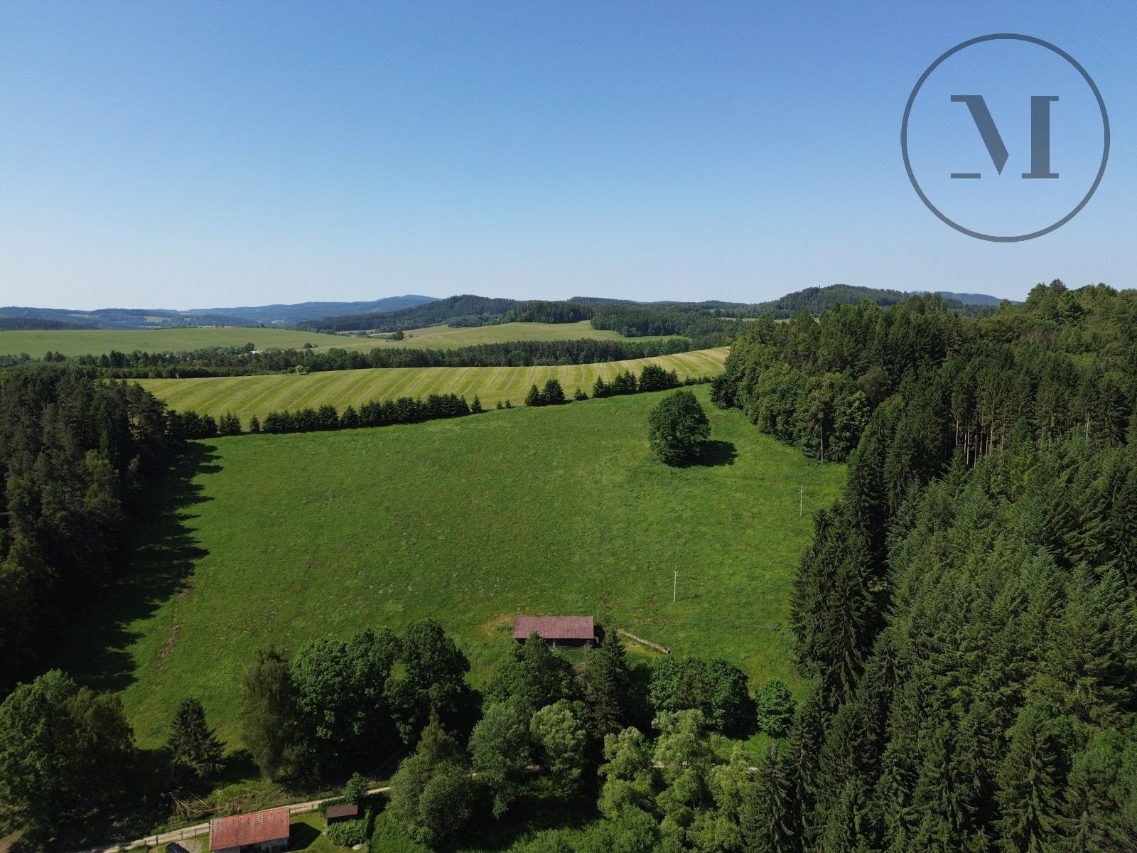 Pozemky pro bydlení, Rožmberk nad Vltavou Přízeř, 41 251 m² - 1