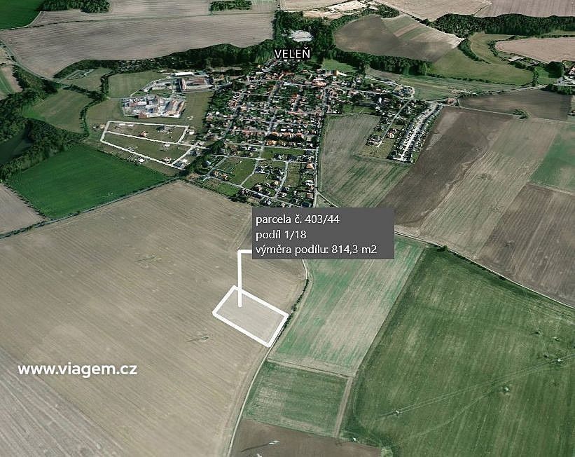Zemědělské pozemky, Veleň, okres Praha-východ, Středočeský kraj - 2
