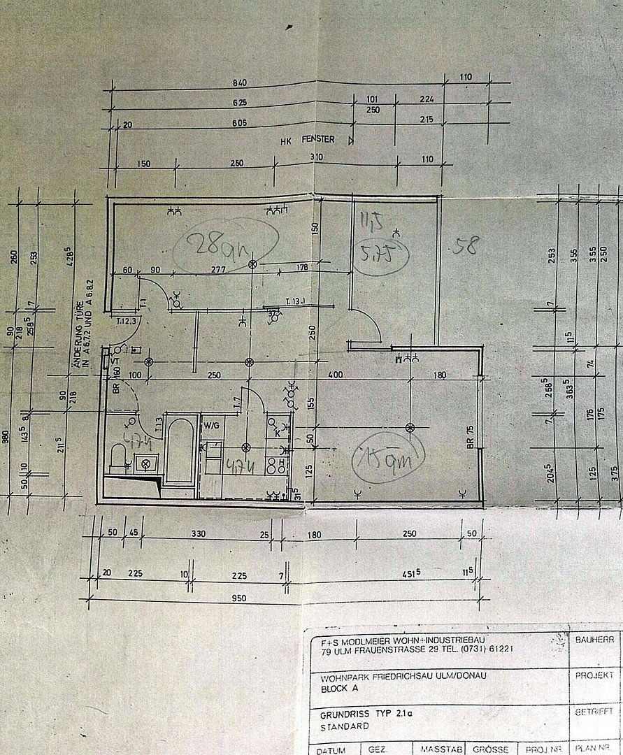 2+1, Ulm Ulm Baden-Württemberg 89073, 58 m² - 1