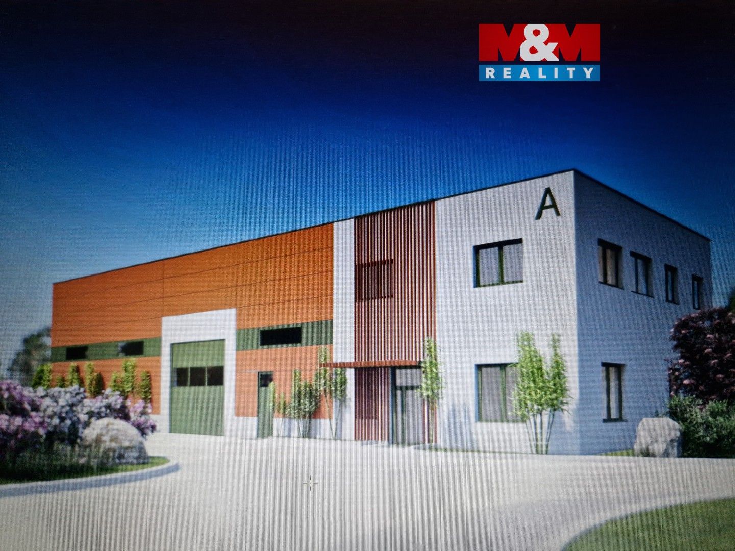 Sklady, Všechromy, Strančice, 1 000 m²