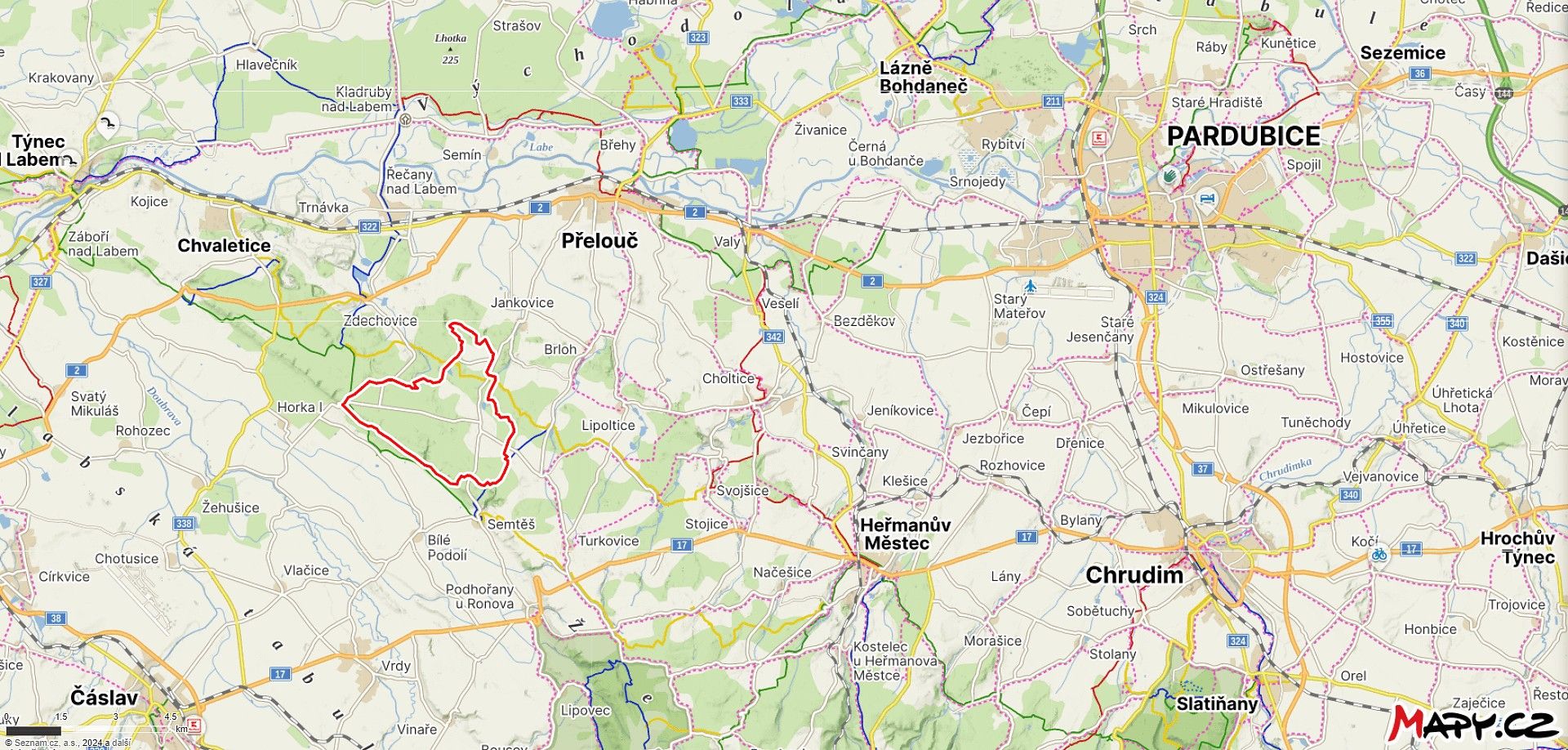Pozemek pro bydlení · Litošice, okres Pardubice - 4