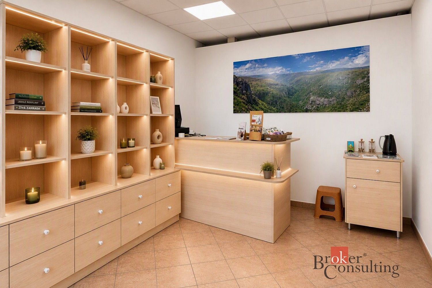 Obchodní prostory, Palackého, Poděbrady - Poděbrady III, okres Nymburk, 17 m² - 2