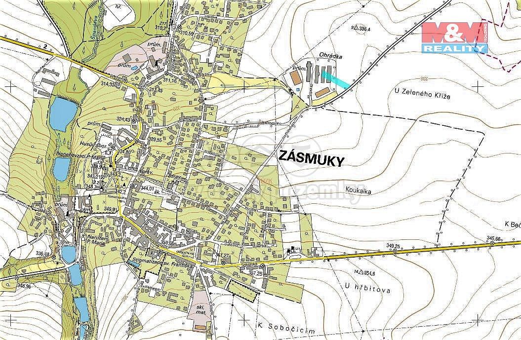 Prodej pozemek - Zásmuky, okres Kolín, Středočeský kraj - 2