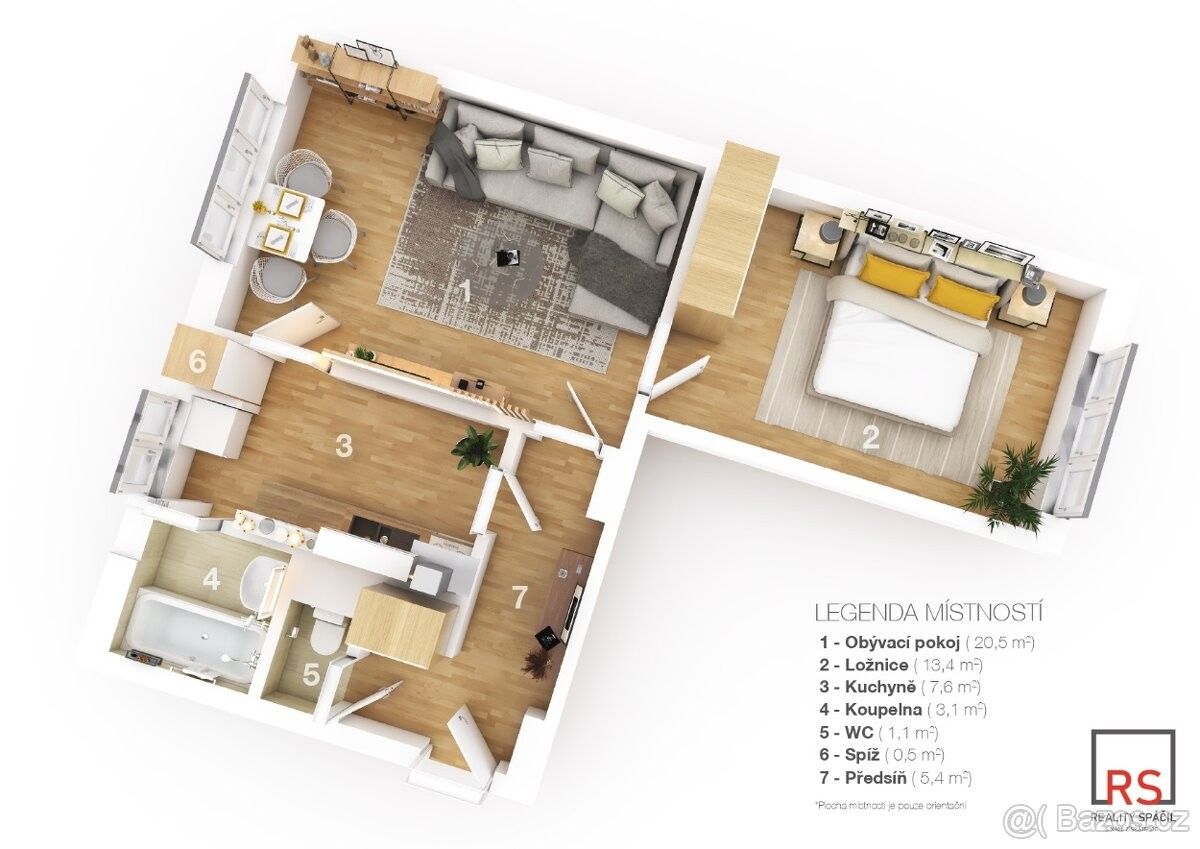 Prodej byt - Kuřim, 664 34