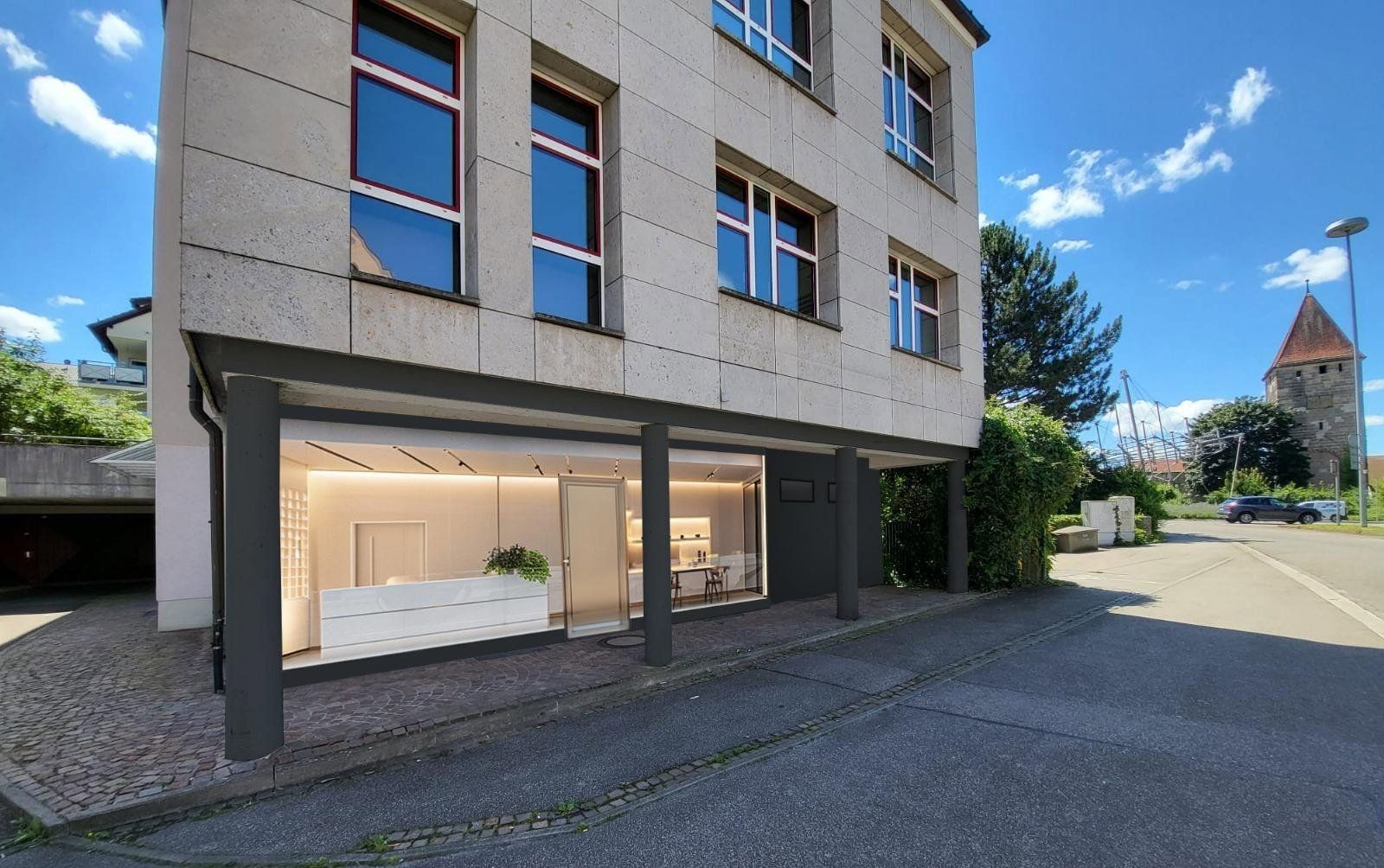 Obchodní prostory, Oberbettringer Str. 1, , Bádensko-Württembersko, 91 m² - 1