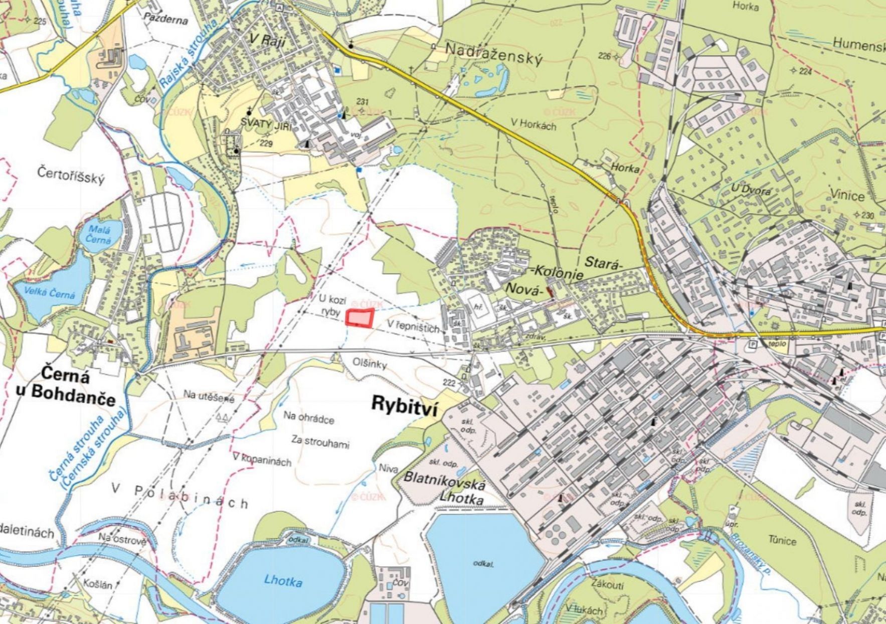 Prodej zemědělský pozemek - Rybitví