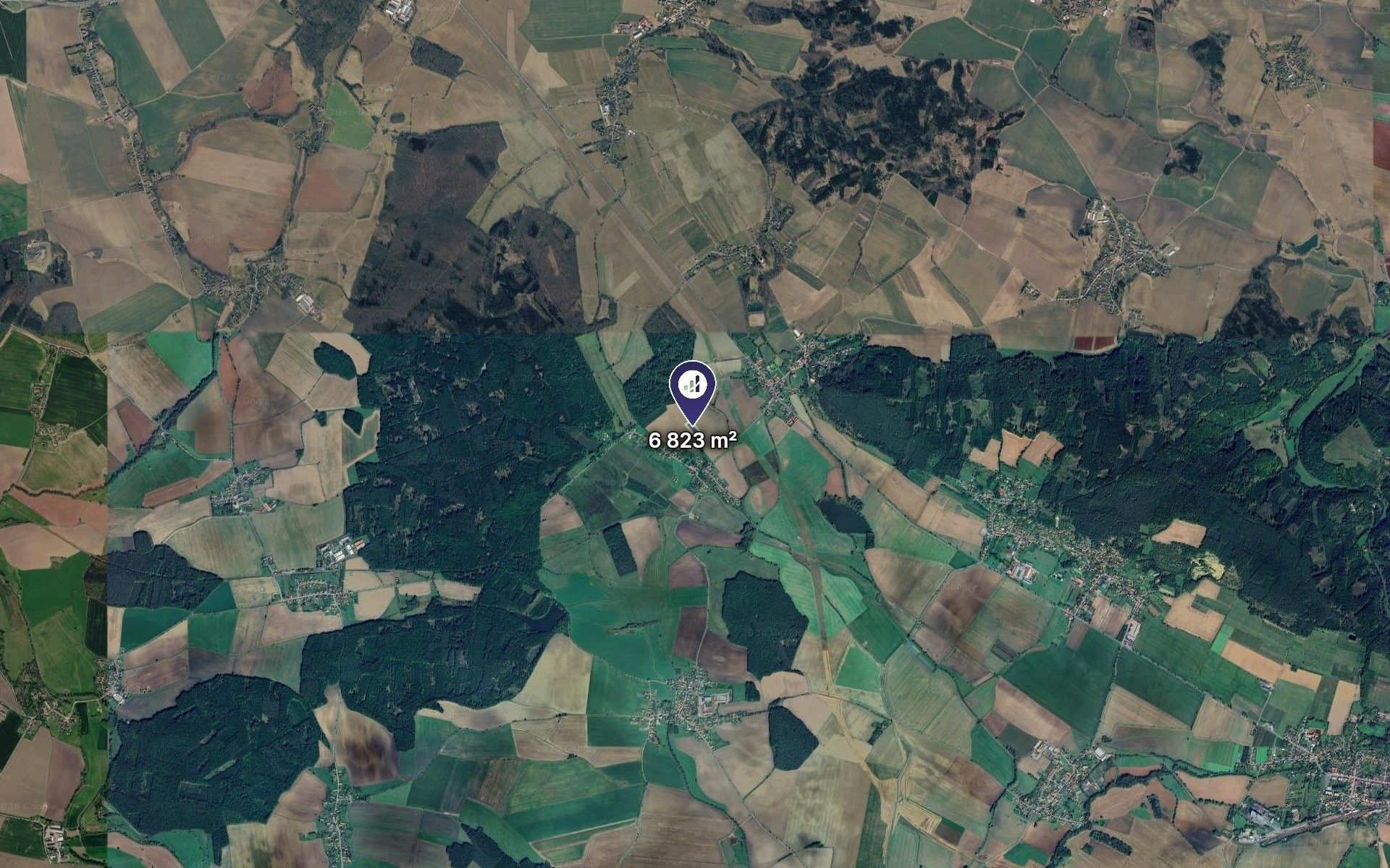 Zemědělské pozemky, Kovač, 6 823 m² - 2