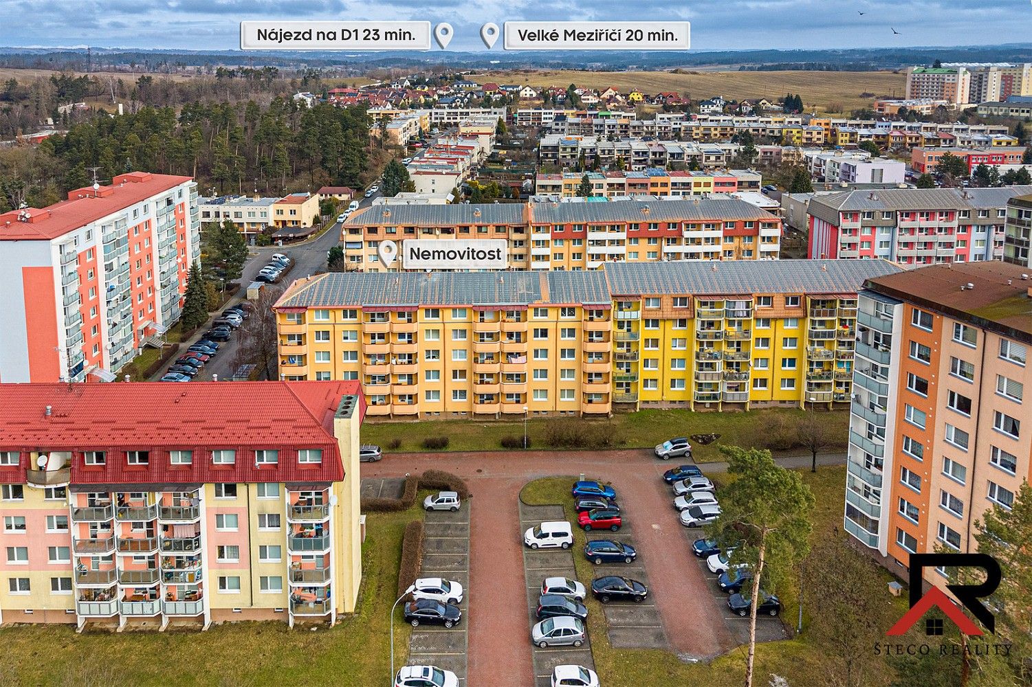 Byt 3+1 · 75 m² · Třebíč - Nové Dvory, Kraj Vysočina - 3