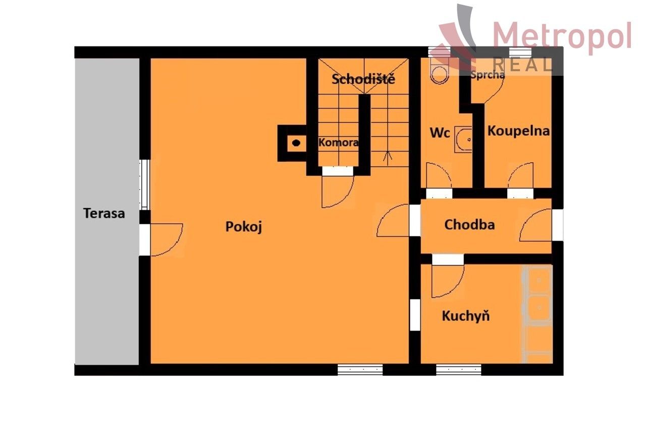 Prodej rodinný dům - Hory, Oloví, 125 m²