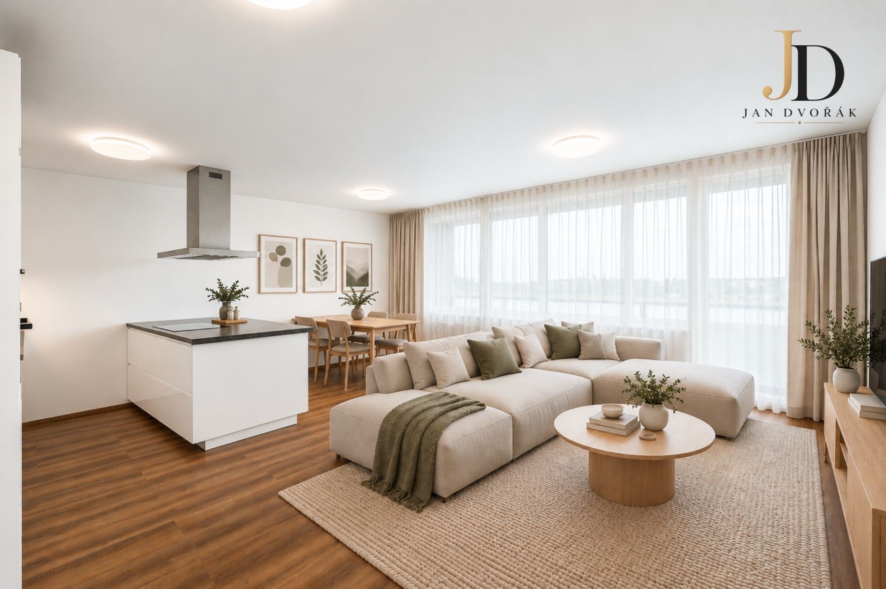 3+kk, Kurčatovova, Praha - Petrovice, 80 m² - 1