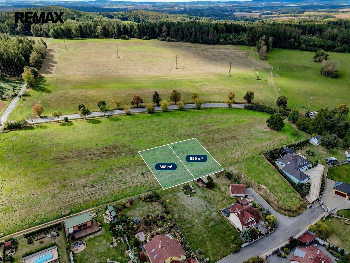 Pozemek pro bydlení, 856 m²