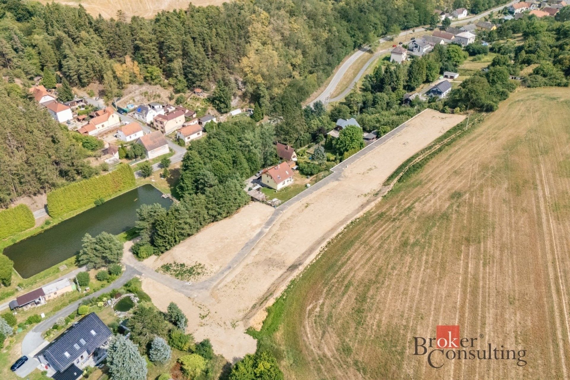 Pozemky pro bydlení, Hromnice, 6 411 m² - 2
