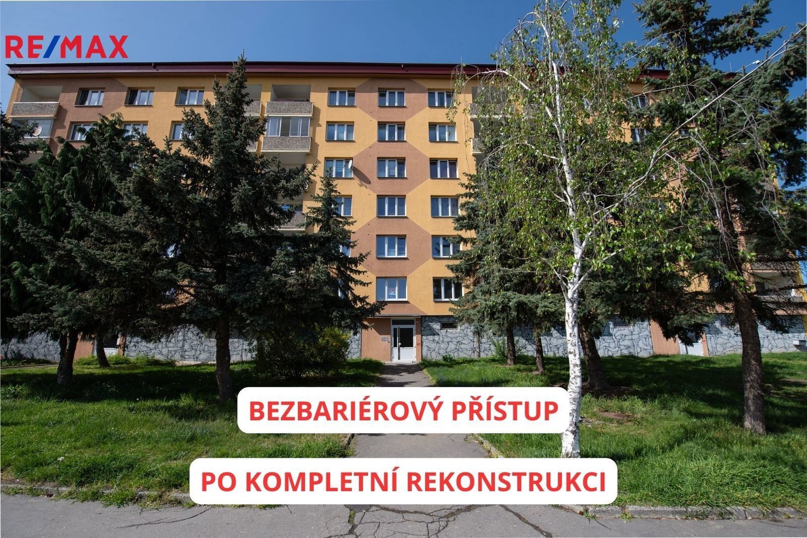 Prodej byt 2+1 - Pod Břízami, Chomutov, Česko, 52 m²