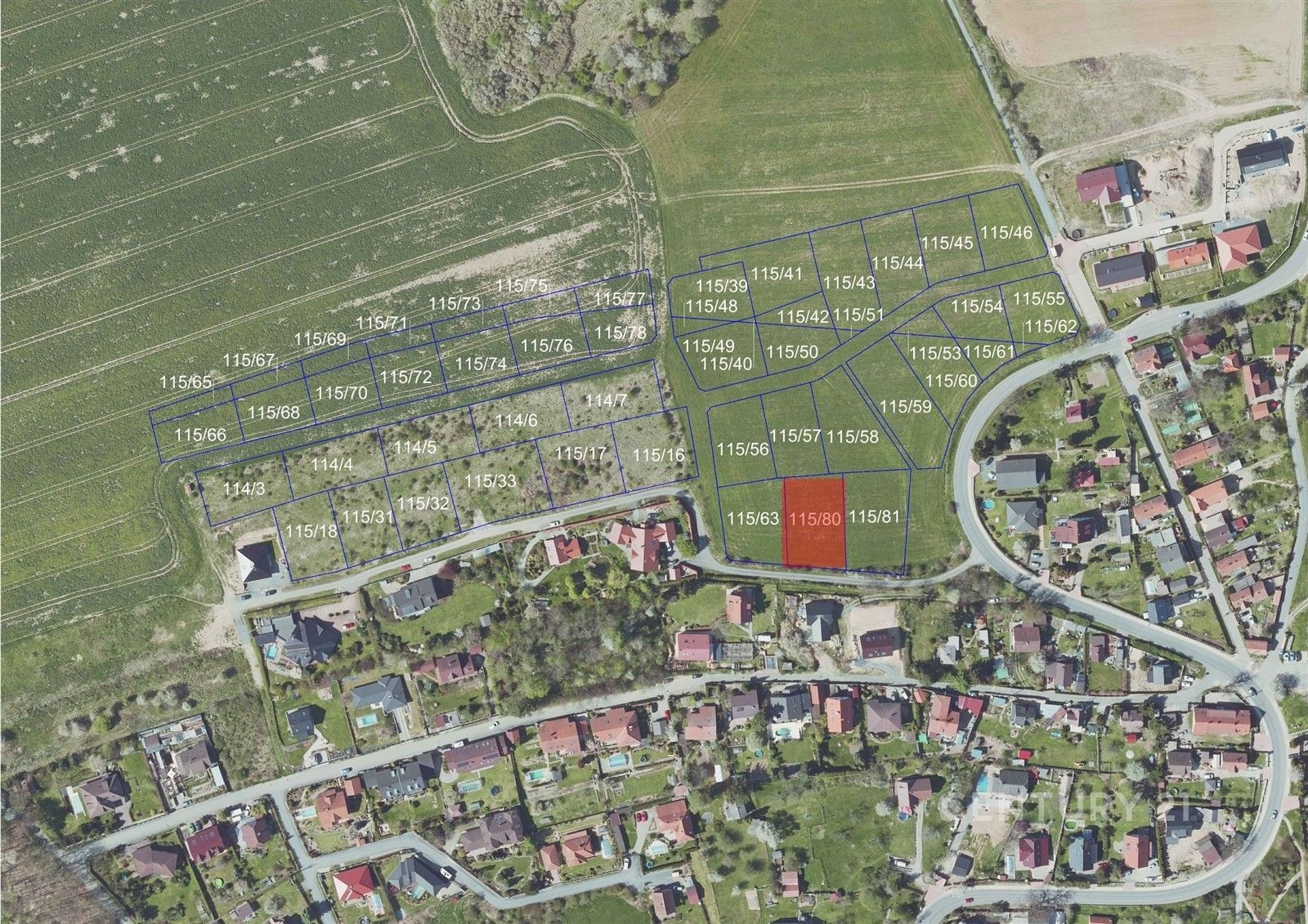 Pozemky pro bydlení, Libeř