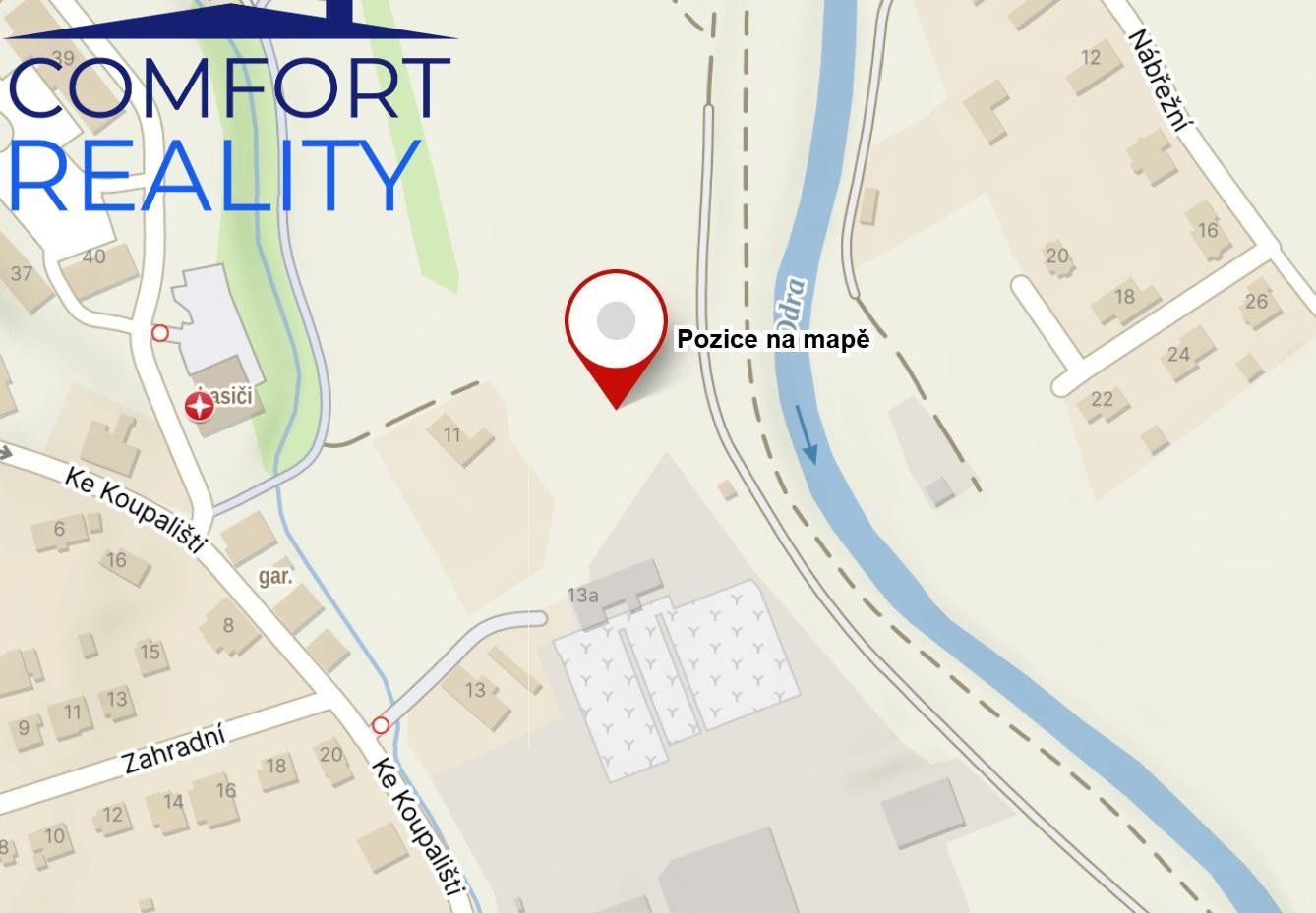 Zemědělské pozemky, Ke koupališti, Odry, 4 554 m² - 2