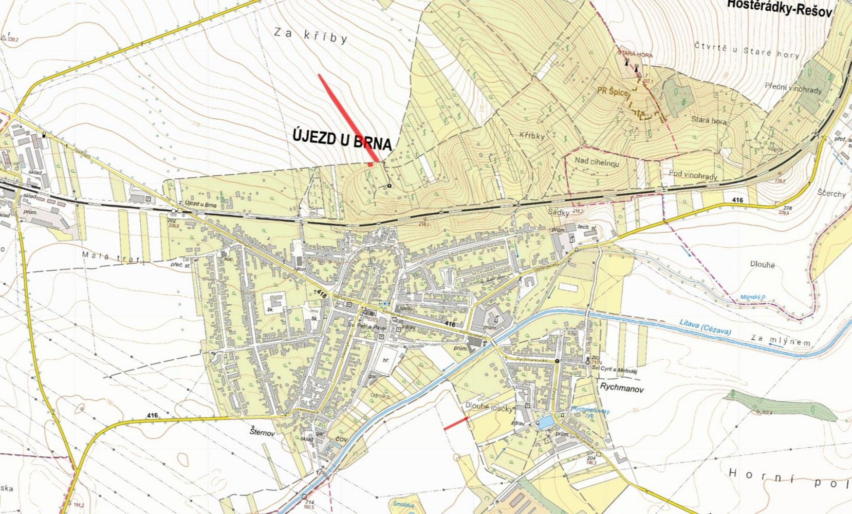 Zemědělský pozemek · Újezd u Brna, okres Brno-venkov, Jihomoravský kraj - 3