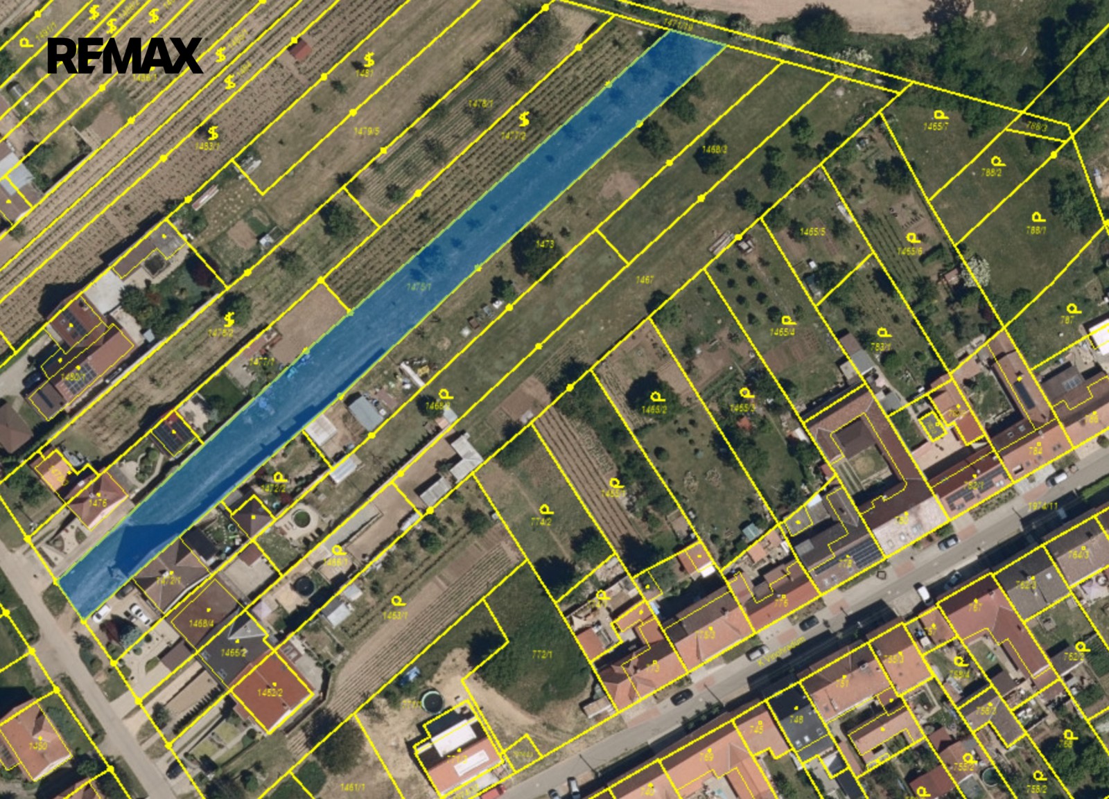 Prodej pozemek pro bydlení - Svatobořice-Mistřín, 1 767 m² - 5