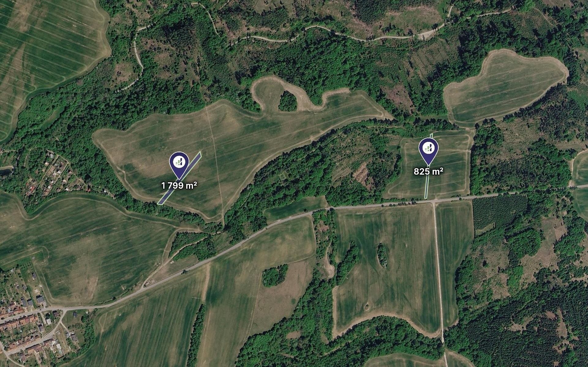 Zemědělský pozemek, 2 624 m²
