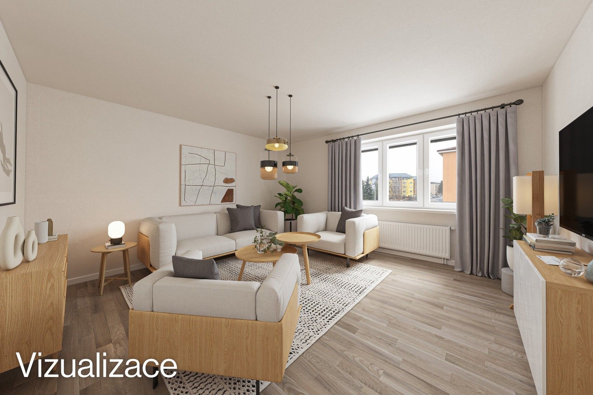 Prodej byt 3+1 - U Stadionu 376, Bystřice, 58 m²