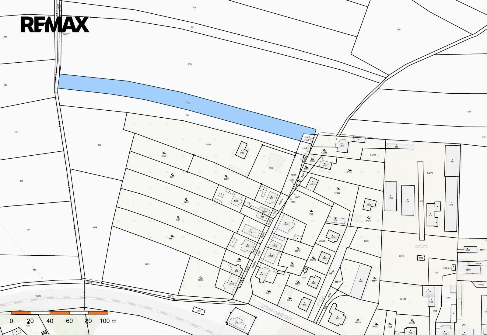 Pozemek pro bydlení · 4 084 m² · Dukelská  , Chrast - 4