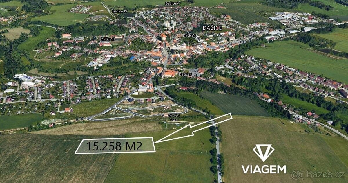 Pozemky pro bydlení, Dačice, 380 01 - 2