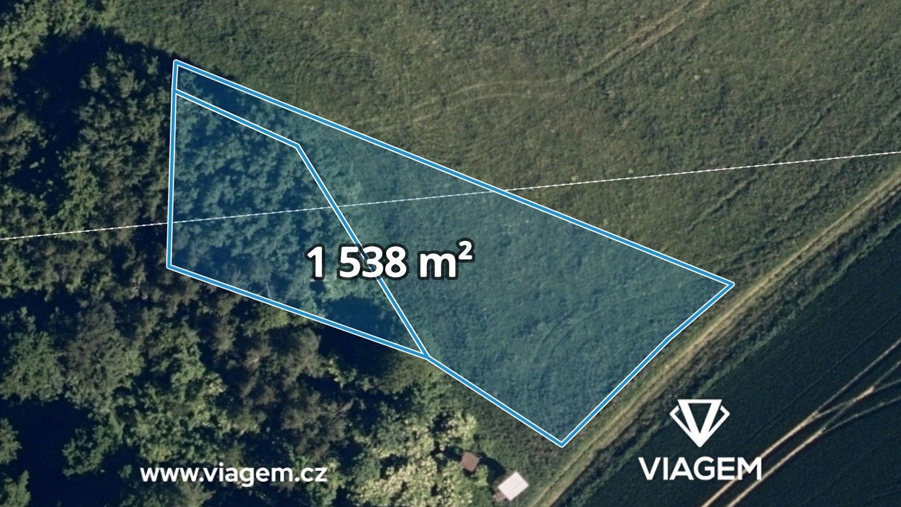 Zemědělský pozemek, 1 538 m²