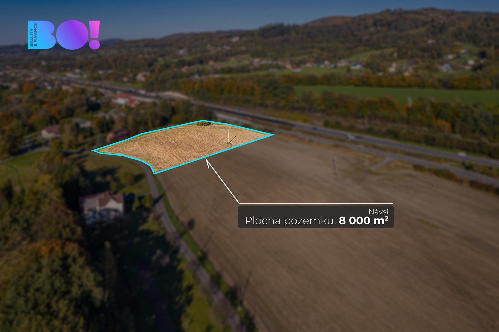 Komerční pozemky, Návsí, 8 000 m² - 1