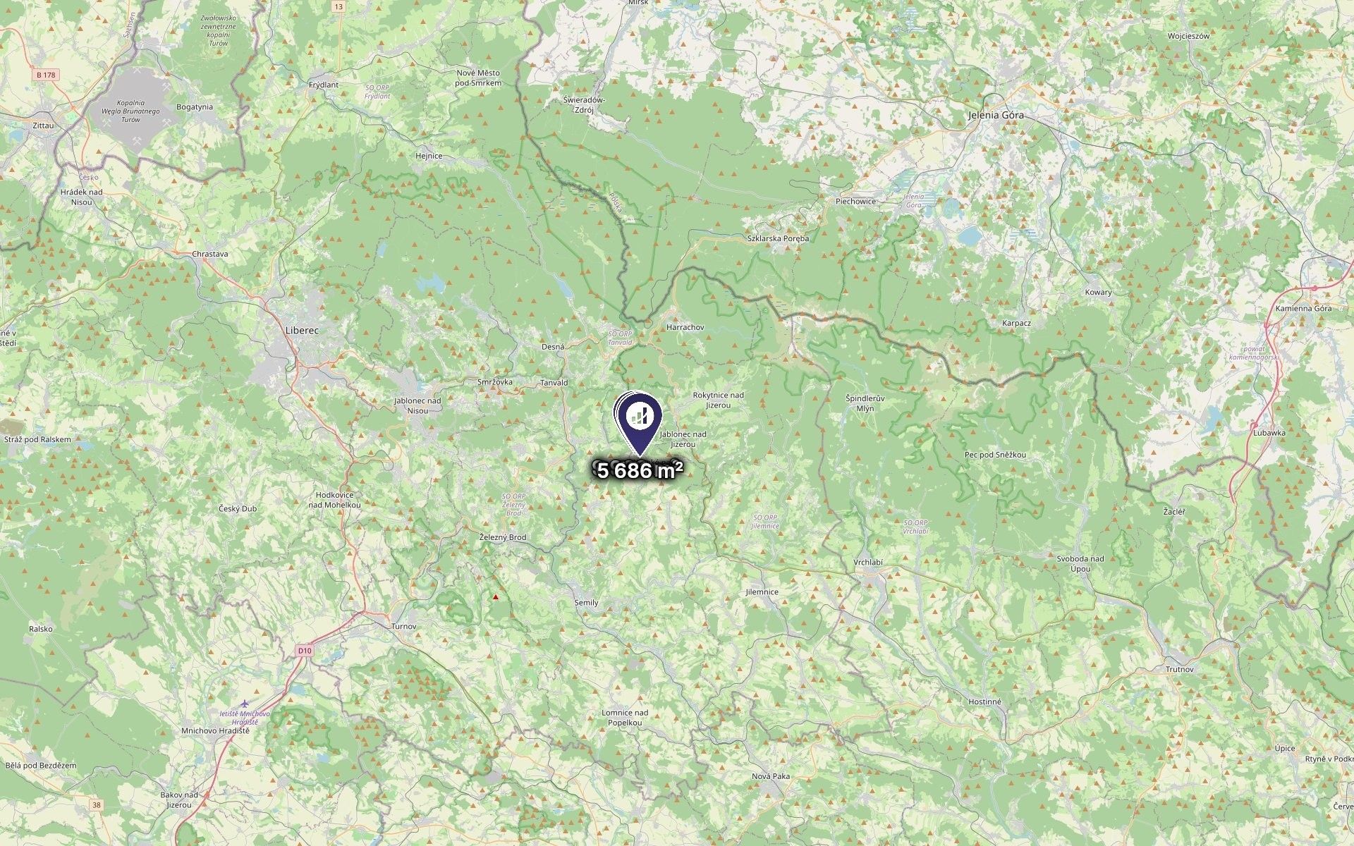 Zemědělský pozemek · 1 840 m² · Vysoké nad Jizerou - 3