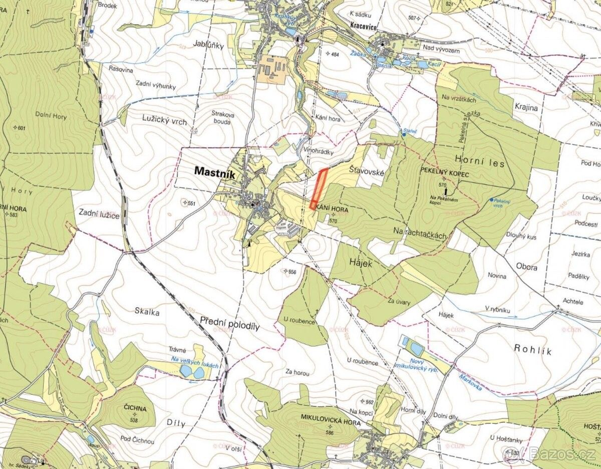 Prodej pozemek pro bydlení - Stařeč, 675 22