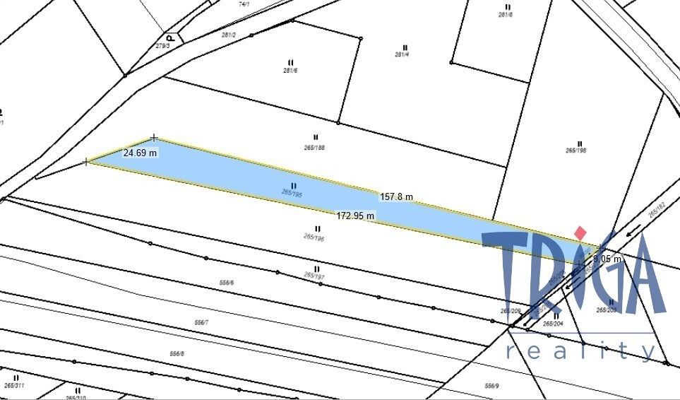 Prodej louka - Velký Třebešov, 1 685 m² - 5
