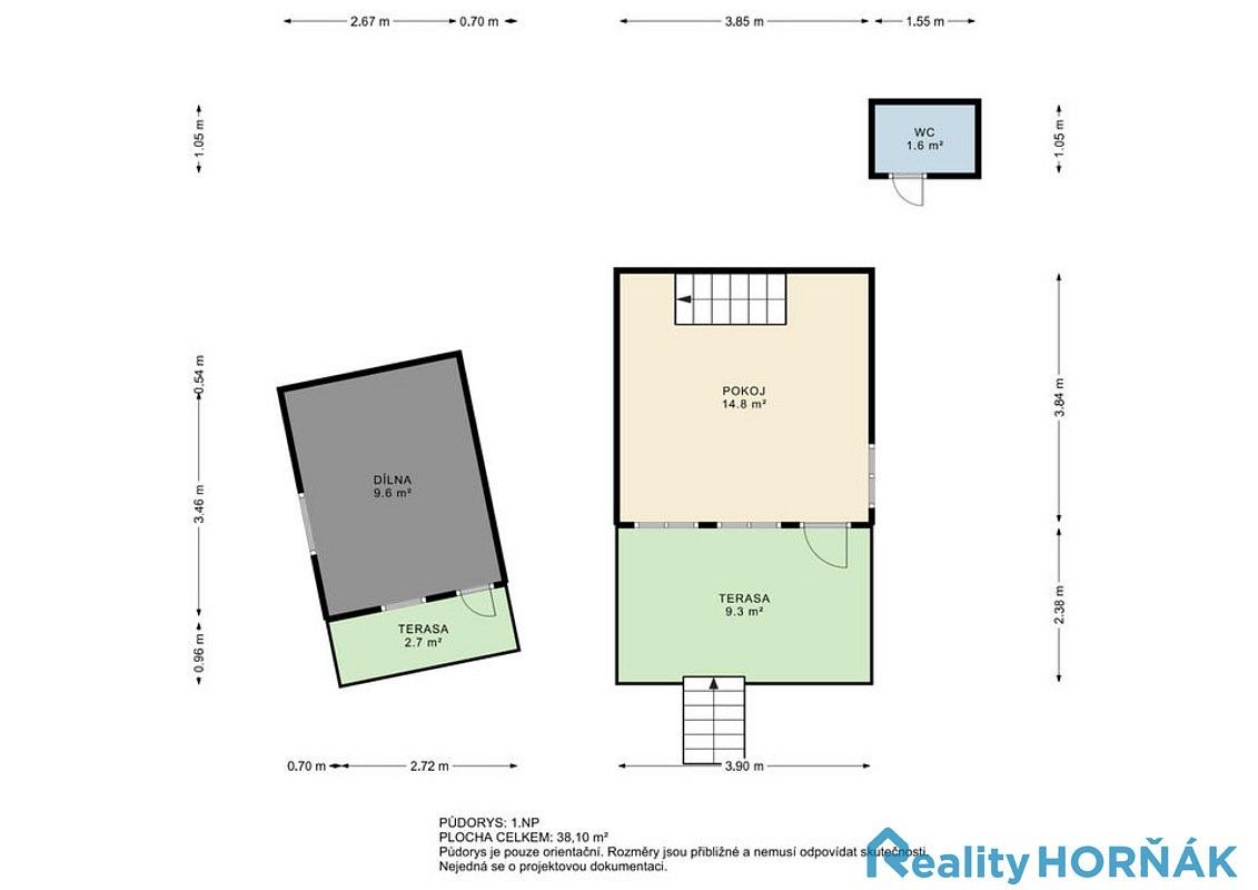 Prodej chalupa - Bechyně, okres Tábor, Jihočeský kraj, 29 m² - 5