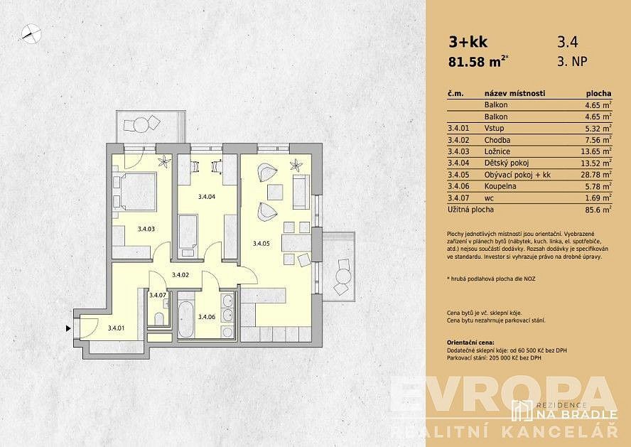 3+kk, Světlá nad Sázavou, okres Havlíčkův Brod, Kraj Vysočina, 85 m² - 2