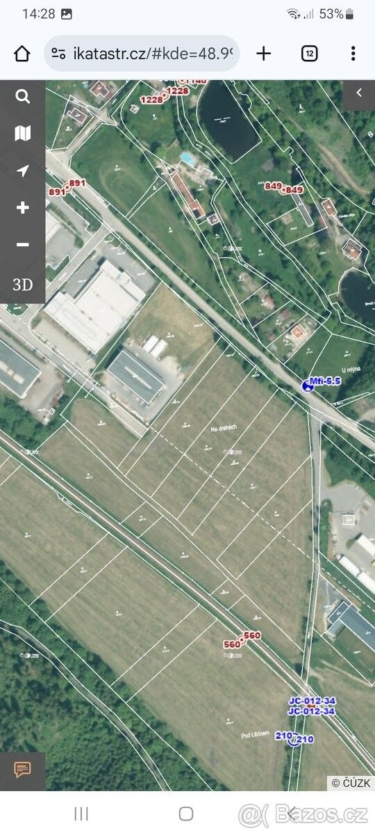 Pozemky pro bydlení, Prachatice, 383 01