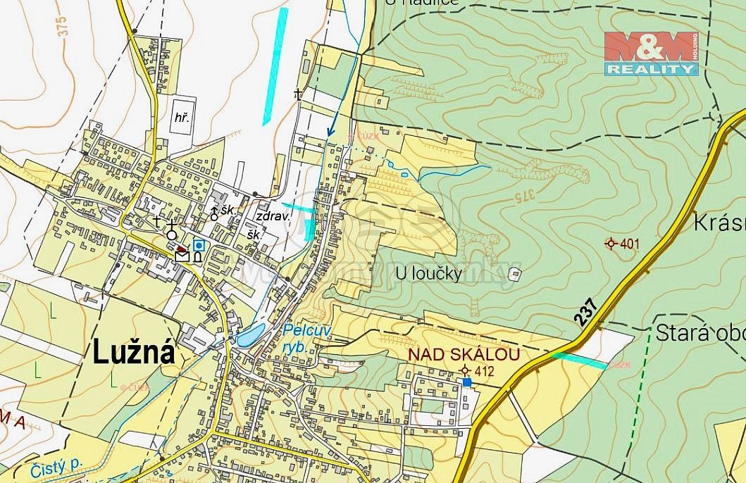 Komerční pozemek · Lužná, okres Rakovník, Středočeský kraj - 4