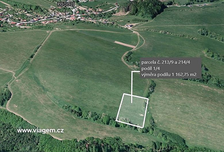 Prodej zemědělský pozemek - Podolí, okres Vsetín, Zlínský kraj - 2