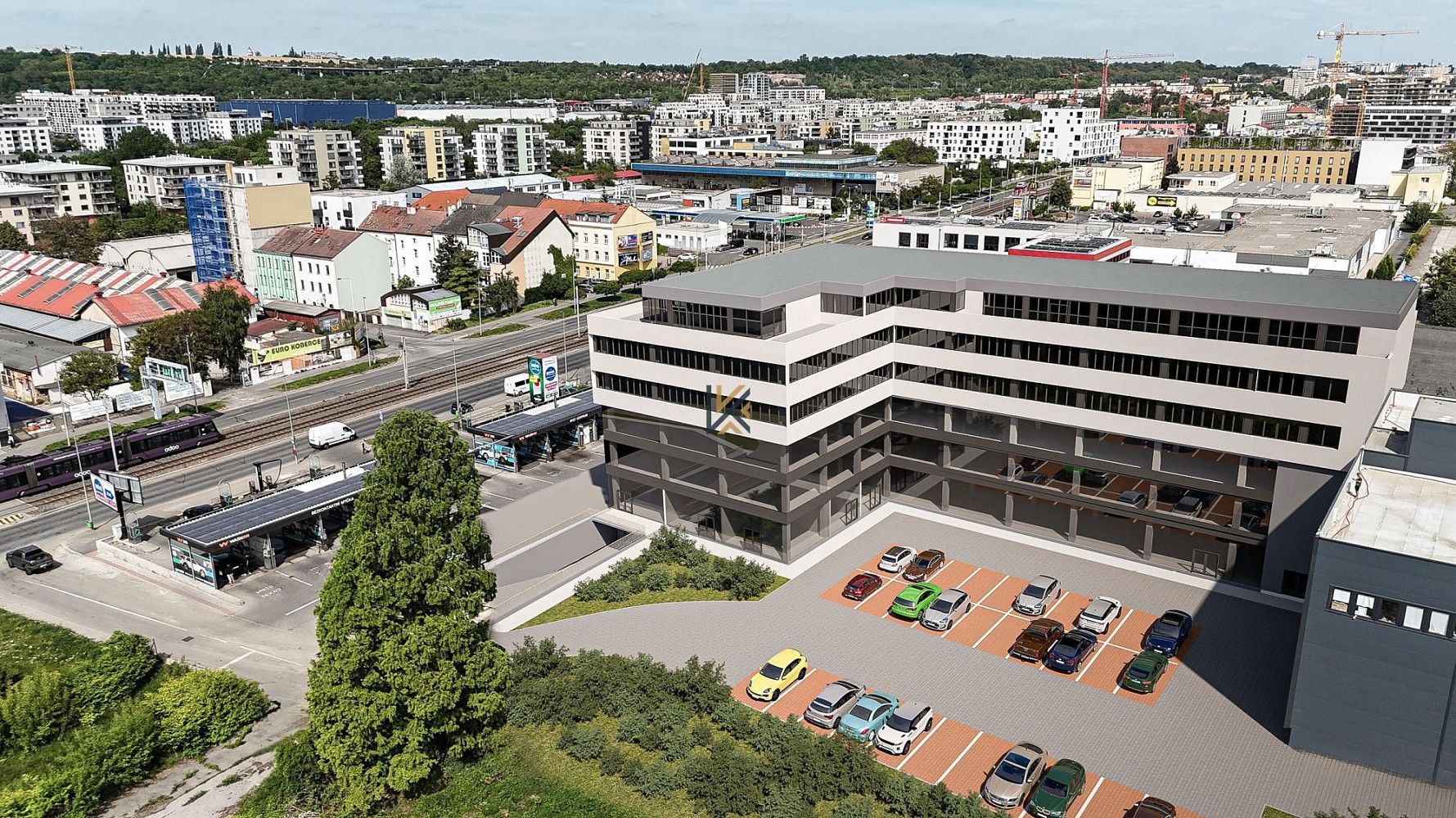 Obchodní prostory · 1 051 m² · Praha - Vysočany, okres Praha 9, Hlavní město Praha - 3