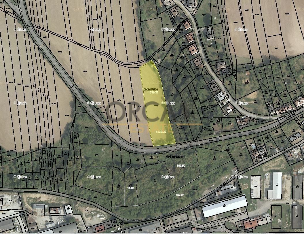 Prodej pozemek - Zlín, 760 01, 3 758 m²