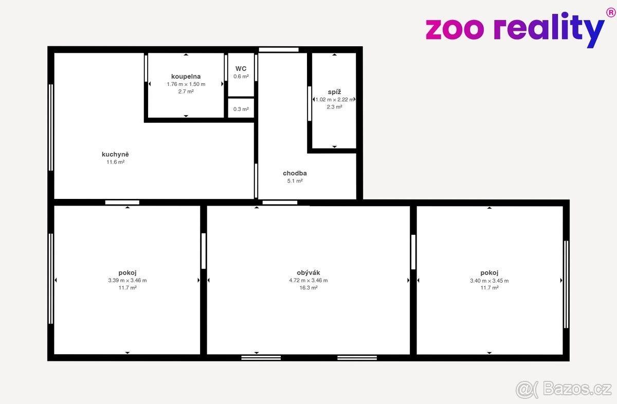 Prodej byt - Volary, 384 51