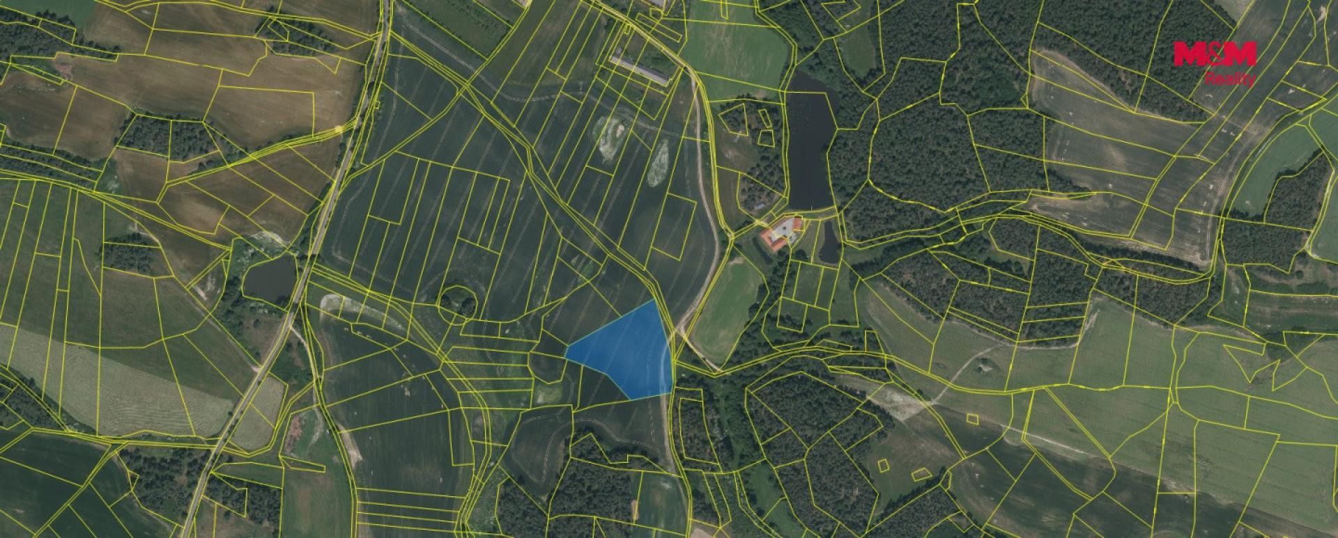 Prodej zemědělský pozemek - Horažďovice Komušín - 2